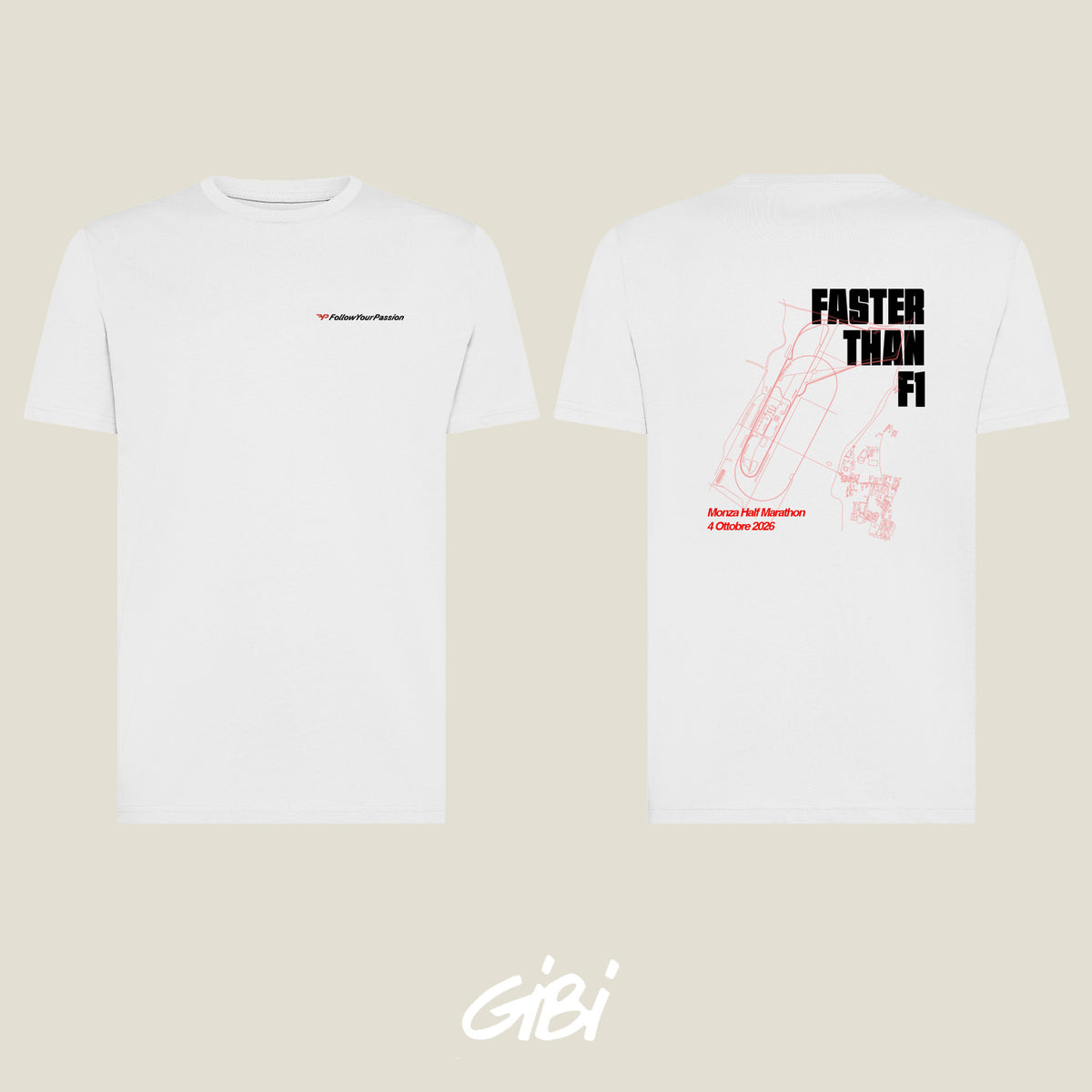T-Shirt Monza F1 - Follow Your Passion